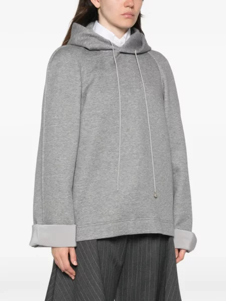 Hanorac cu glugă Carven gri