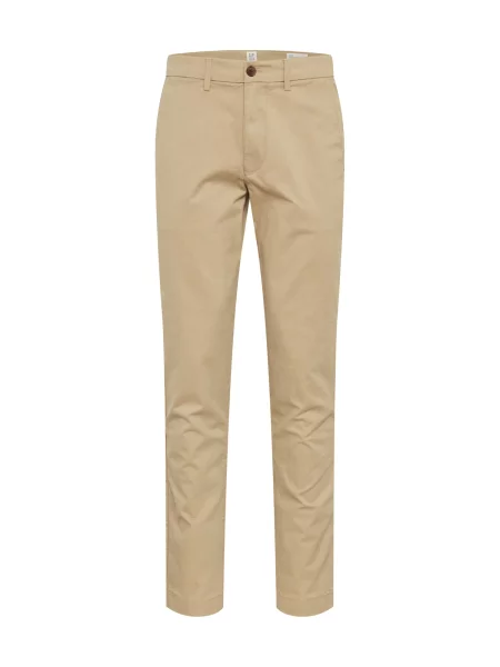 GAP Chino nadrág V-ESSENTIAL' bézs