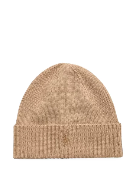 Μάλλινο polo Polo Ralph Lauren με κέντημα με κορδόνι πράσινο