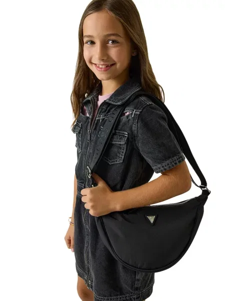 Guess crossbody torbica otroška črna