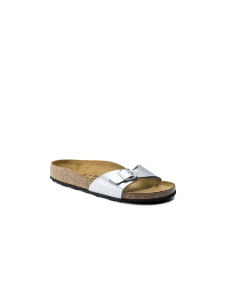 Trampki Birkenstock Madrid Birko-Flor Silver EUR 41 szare