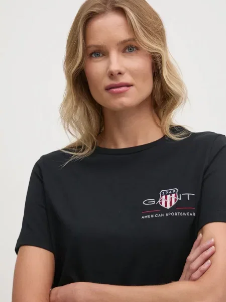 Gant t-shirt czarny