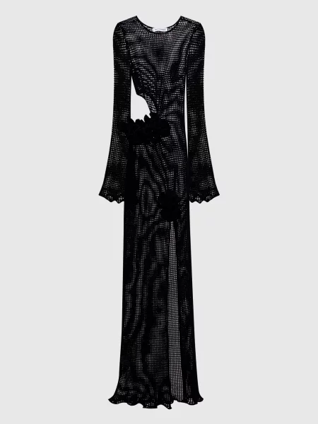 Сукня максі з апікацією Mach&mach чорна