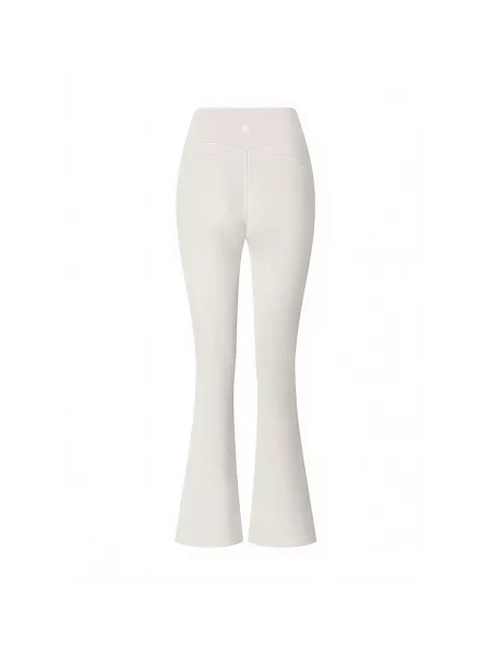 GOD SAVE QUEENS Legíny Second Skin Studio High-Waisted Bootcut Legging slonová kost