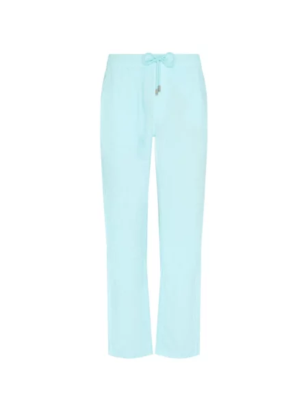 Talie șnur de strângere pantaloni Vilebrequin de in albastru