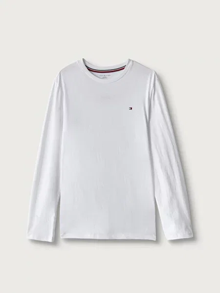Тениска с дълъг ръкав Tommy Hilfiger сиво