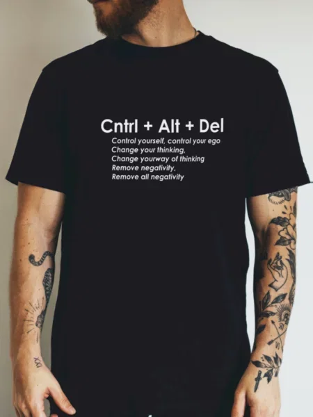 Футболка Ctrl+ черная