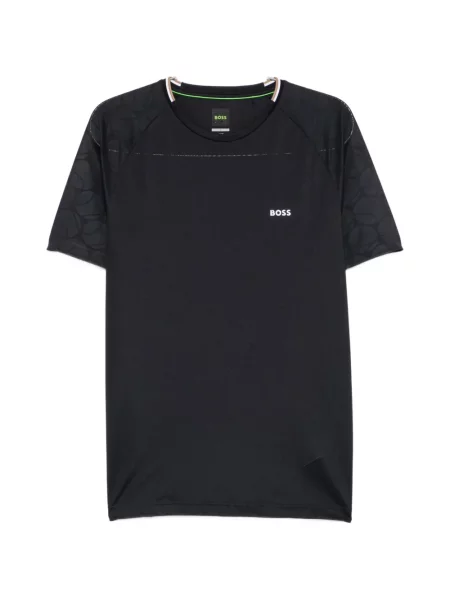 Tricou Boss cu imagine albastru