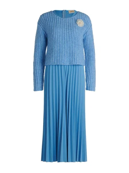 Cartoon Salopeta deschis / albastru deschis bej