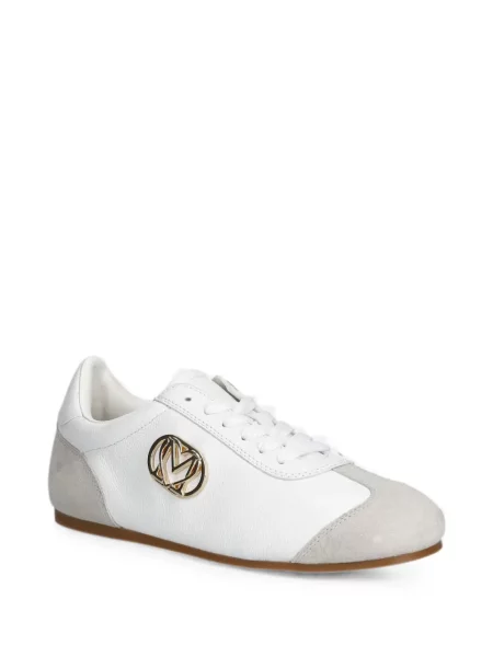 Szarvasbőr sneaker Love Moschino autogrammal fehér