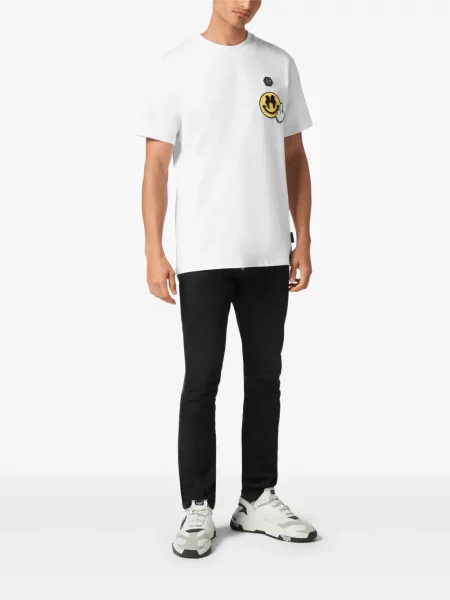 Tricou Philipp Plein alb