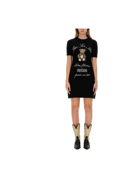 Sukienka Moschino czarna