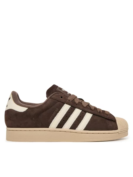 Снікерcи adidas Superstar II коричневий