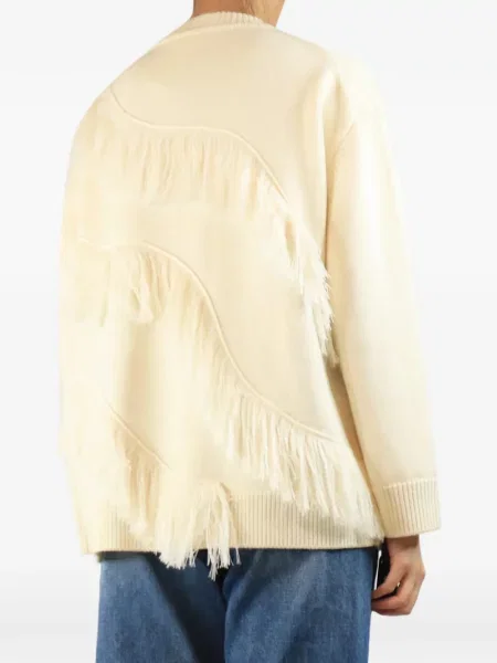 Pulover Ulla Johnson cu franjuri