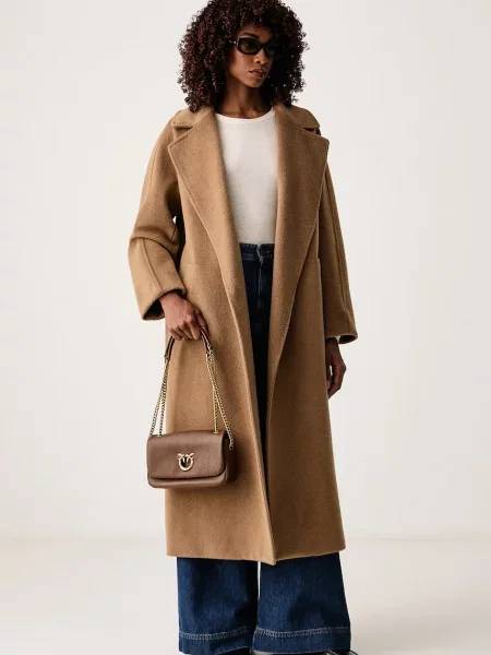 Weekend Max Mara пальто з вовною WKDTEMPERA