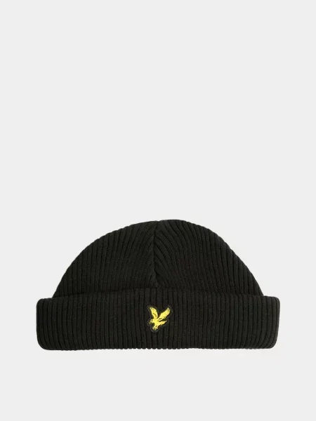 Шапка Lyle & Scott черная