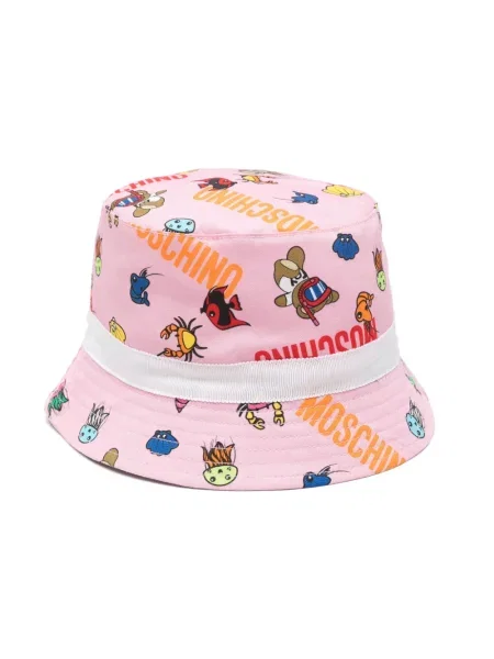 Dětské klobouk Moschino růžový