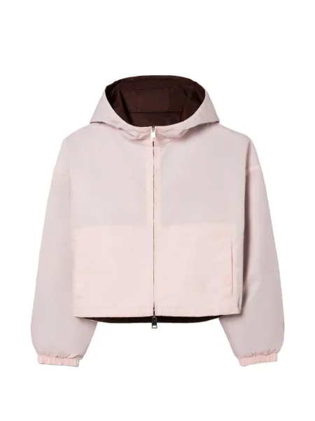 Decupat reversibil geacă Tory Burch roz