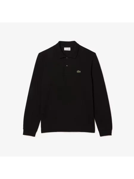 Поло Lacoste черное