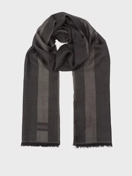Шарф Boss серый