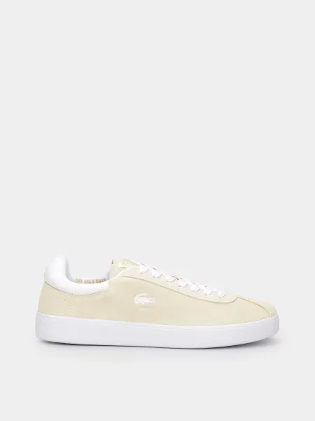 Кожаные кроссовки Lacoste белые