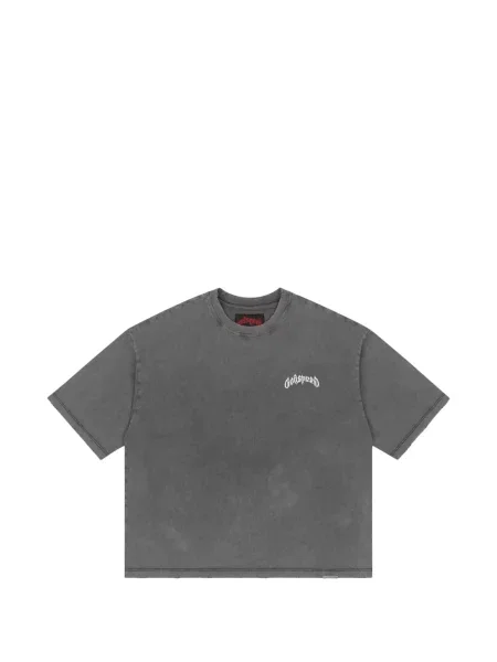 Tricou Godspeed cu imagine gri