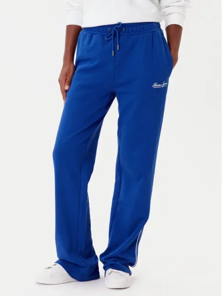 Teplákové kalhoty Guess Jeans modré