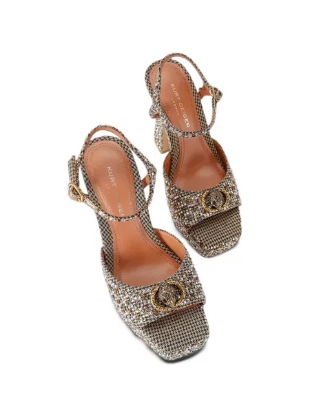 Sandale Kurt Geiger London cu platformă maro