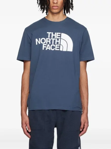 Tricou The North Face cu imagine albastru