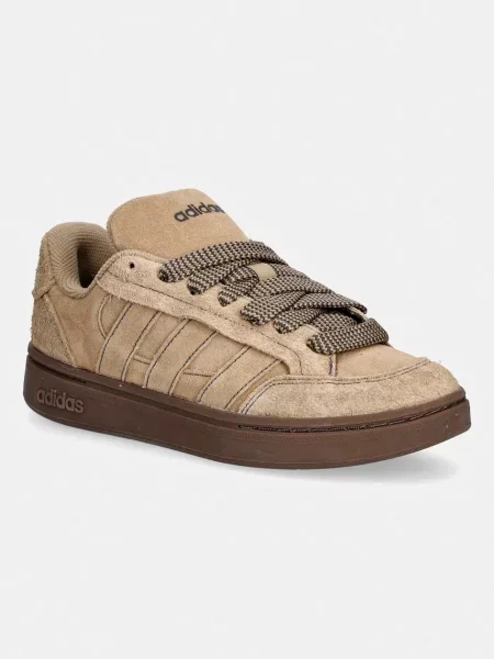 Adidas Ground Court Alpha sneakers pentru bărbați din piele întoarsă maro