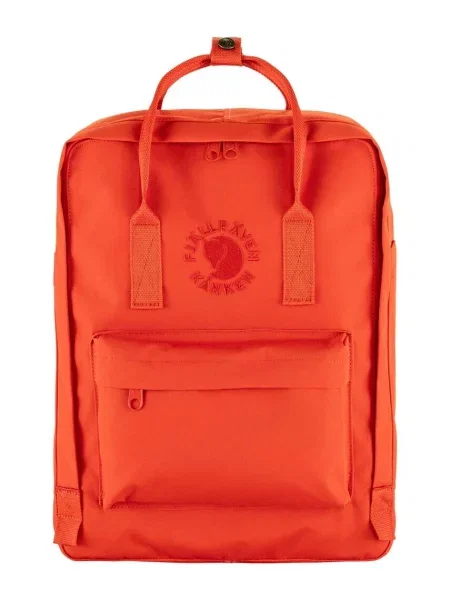 Plecak Fjällräven w miejskim stylu pomarańczowy