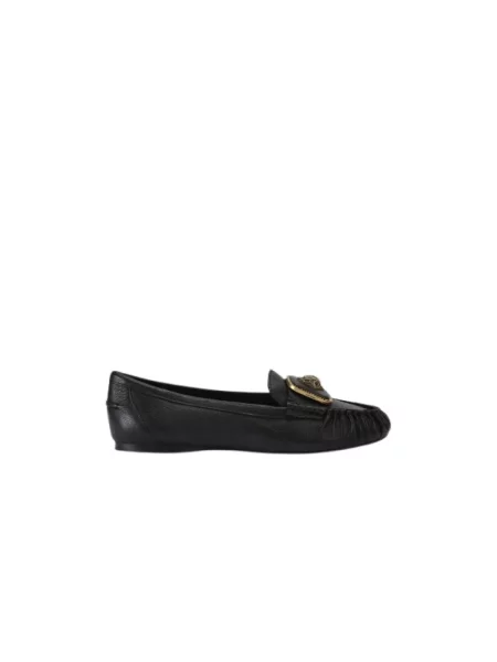 Kurt Geiger London mokasyny skórzane Pimlico Moccasin Black Leather czarne