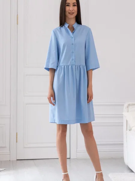 Лляна Сукня міні RiMari блакитний