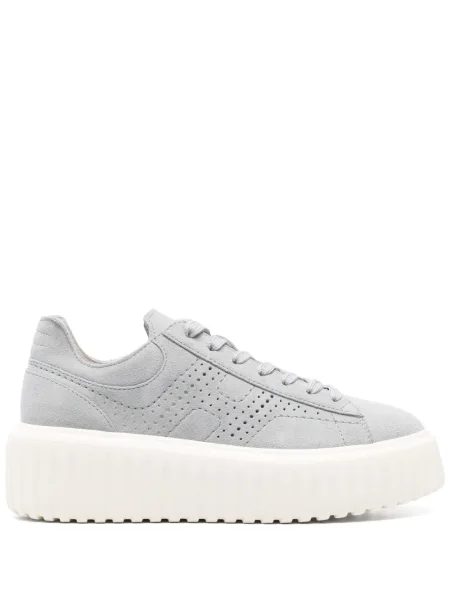 Sneakerși Hogan cu dungi albastru