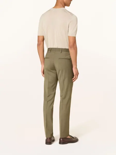Tiger Of Sweden Oblekové Kalhoty Tenuta Extra Slim Fit mud
