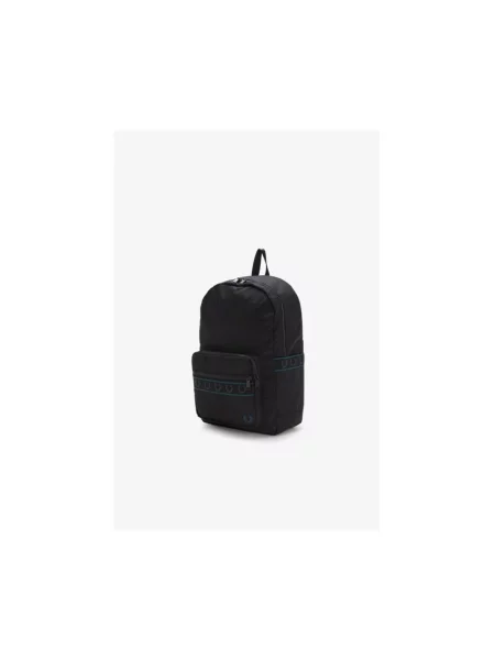 Plecak Fred Perry z logo czarny