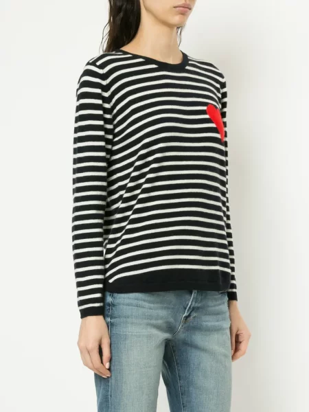 Sweter Chinti & Parker w paski niebieski
