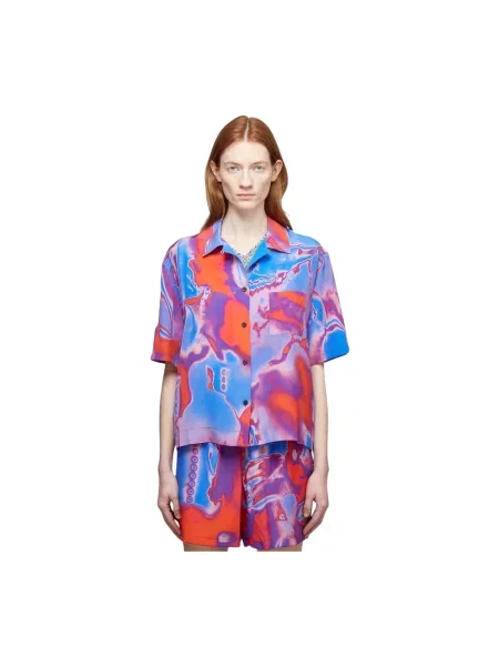 Jedwabna bluzka Alexander Mcqueen