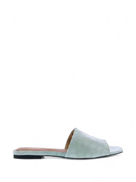 Sandale Toral Shoes din piele fără toc verde