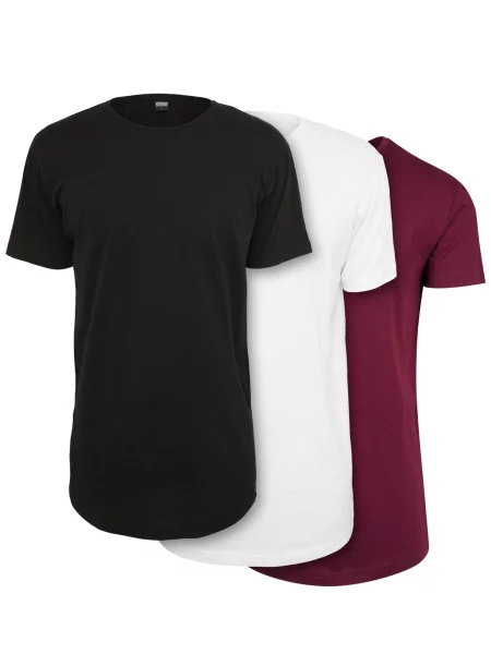 Cămașă Urban Classics lungă alb