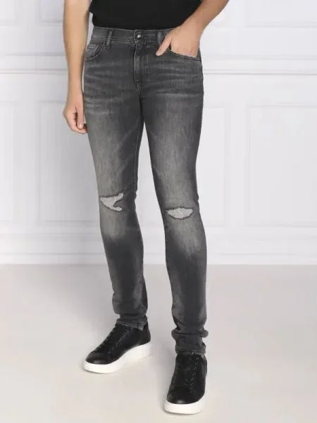 Armani Exchange Blugi | Skinny fit gri