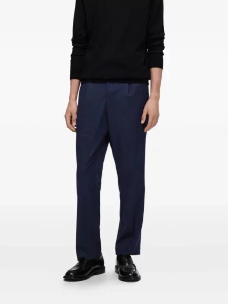 Pantaloni Selected cu cordon alb
