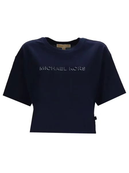 Pulover Michael Michael Kors cu imagine albastru