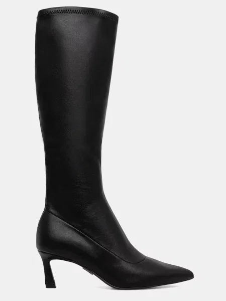 Vysoké čižmy Steve Madden Leisured čierna