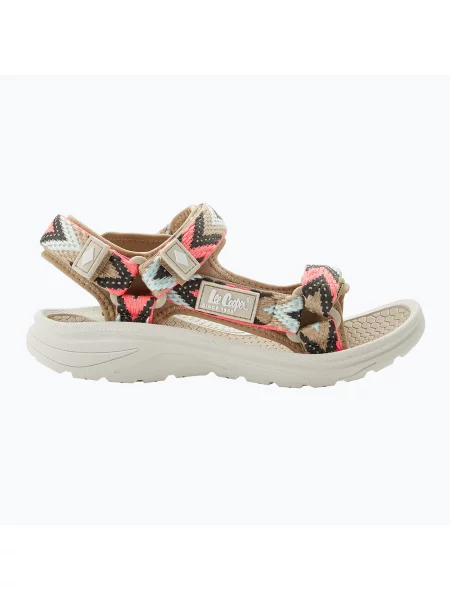 Дамски сандали Lee Cooper beige/fuchsia бежово