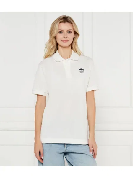 Lacoste Polo alb