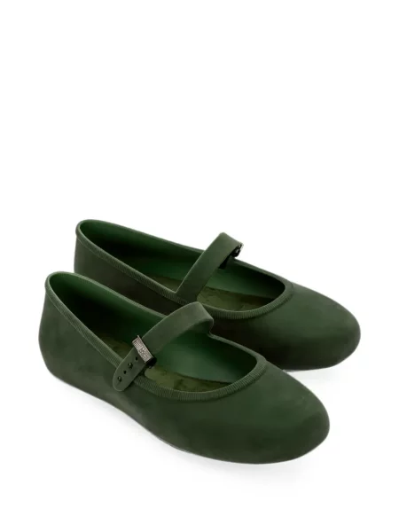 Balerini Melissa de catifea verde