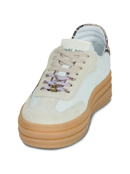 Pantofi Meline alb