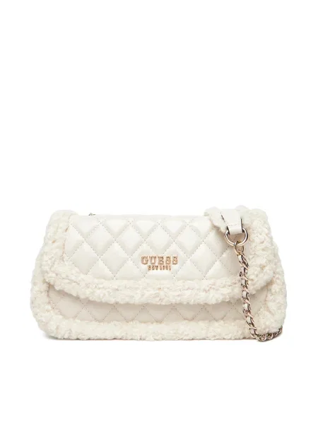 Táska Guess Cristi Ekru