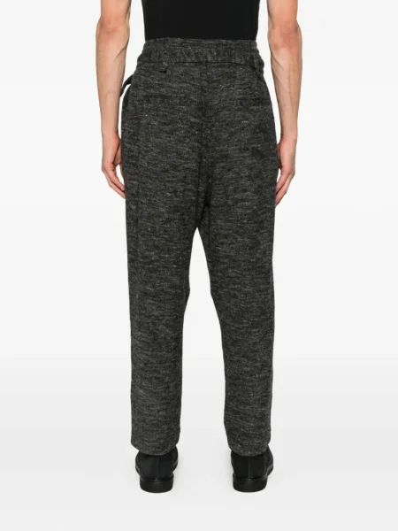 Pantaloni Joe Chia plisate gri